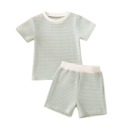 Baby Boy Summer Clothes Summer T Shirt Shorts Outfits Short Sleeve Tee Tops Clothes Set