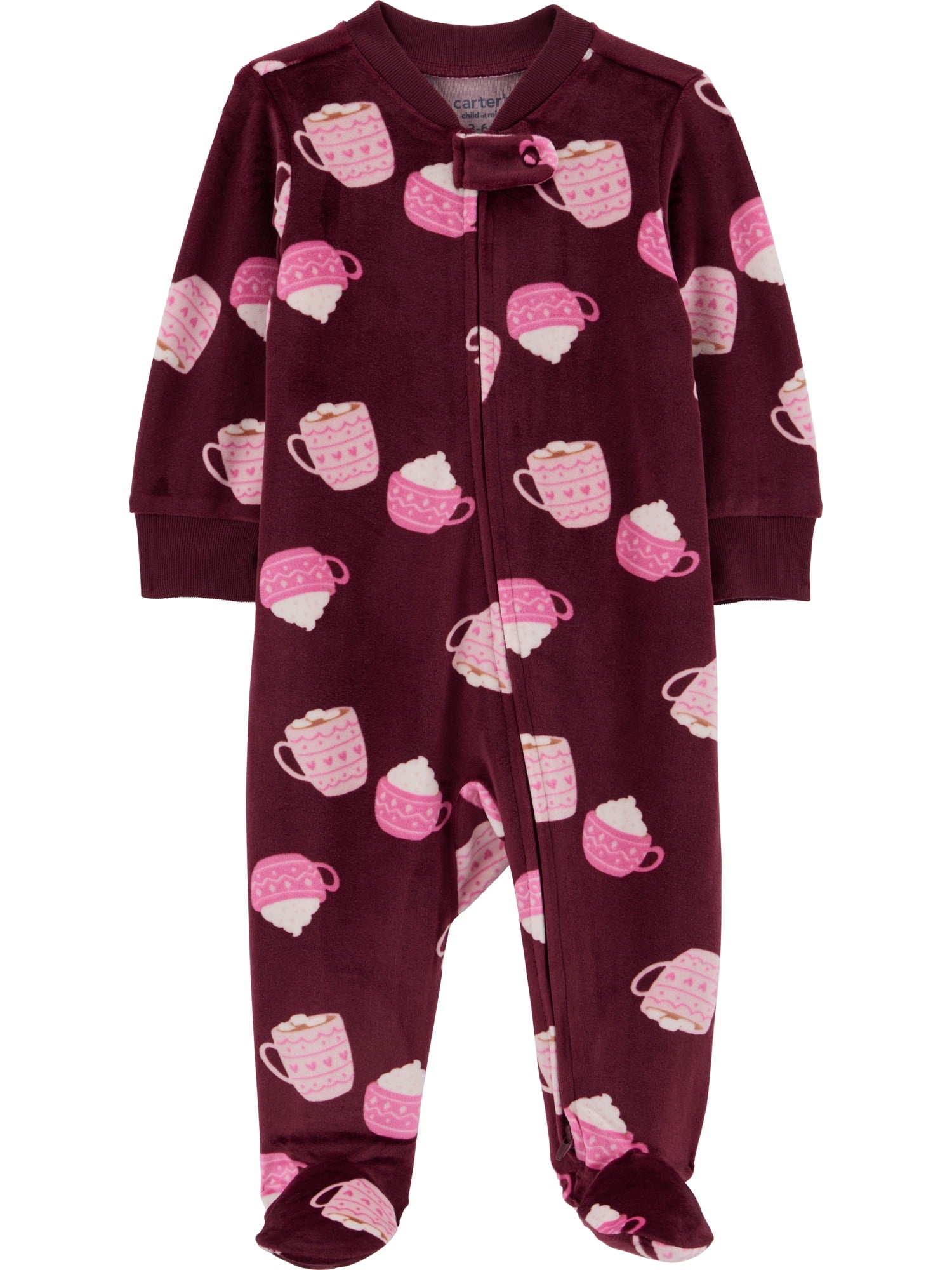 Carter's Child of Mine Baby Cozy Sleep N Play, Single & 2 Pack, Sizes Preemie-6/9 Months