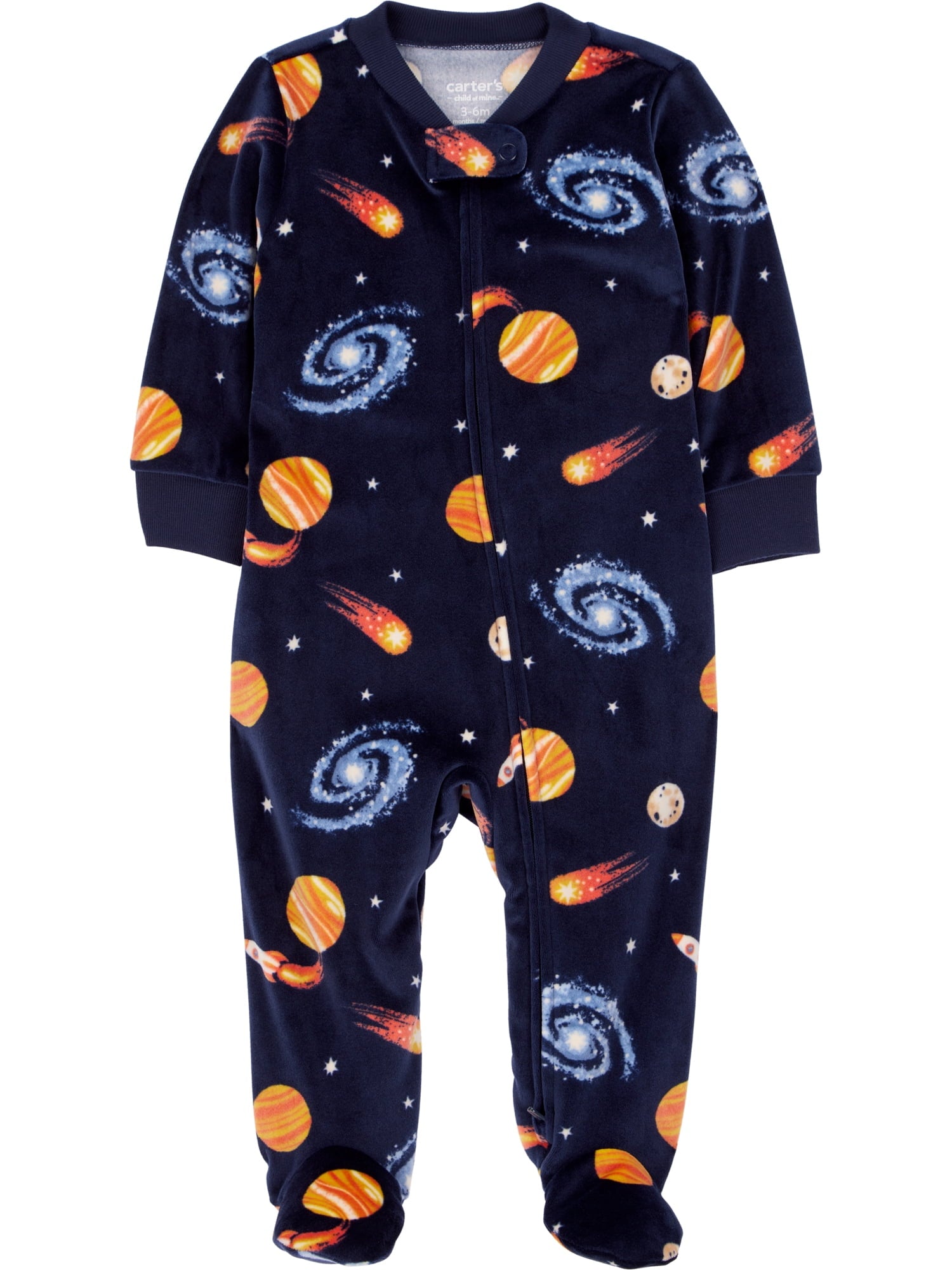 Carter's Child of Mine Baby Cozy Sleep N Play, Single & 2 Pack, Sizes Preemie-6/9 Months