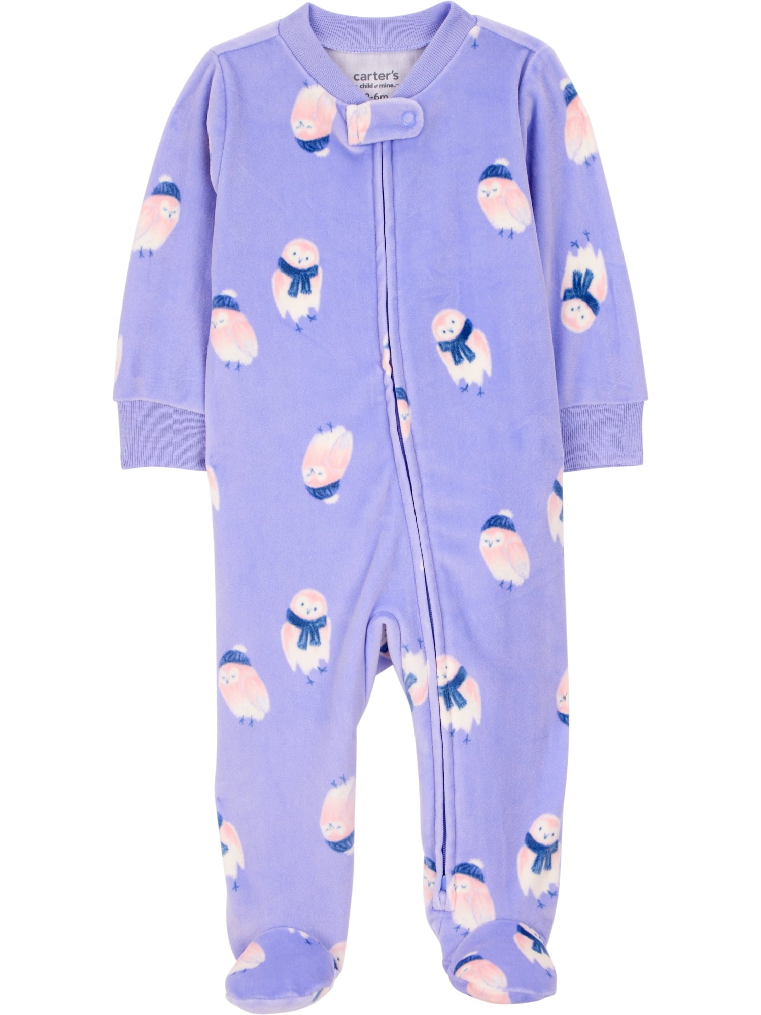 Carter's Child of Mine Baby Cozy Sleep N Play, Single & 2 Pack, Sizes Preemie-6/9 Months