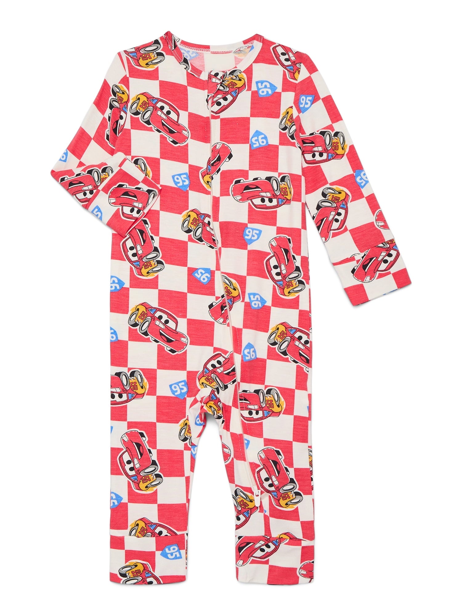 Character Baby One-Piece Coverall with Long Sleeves, Sizes 0M-24M