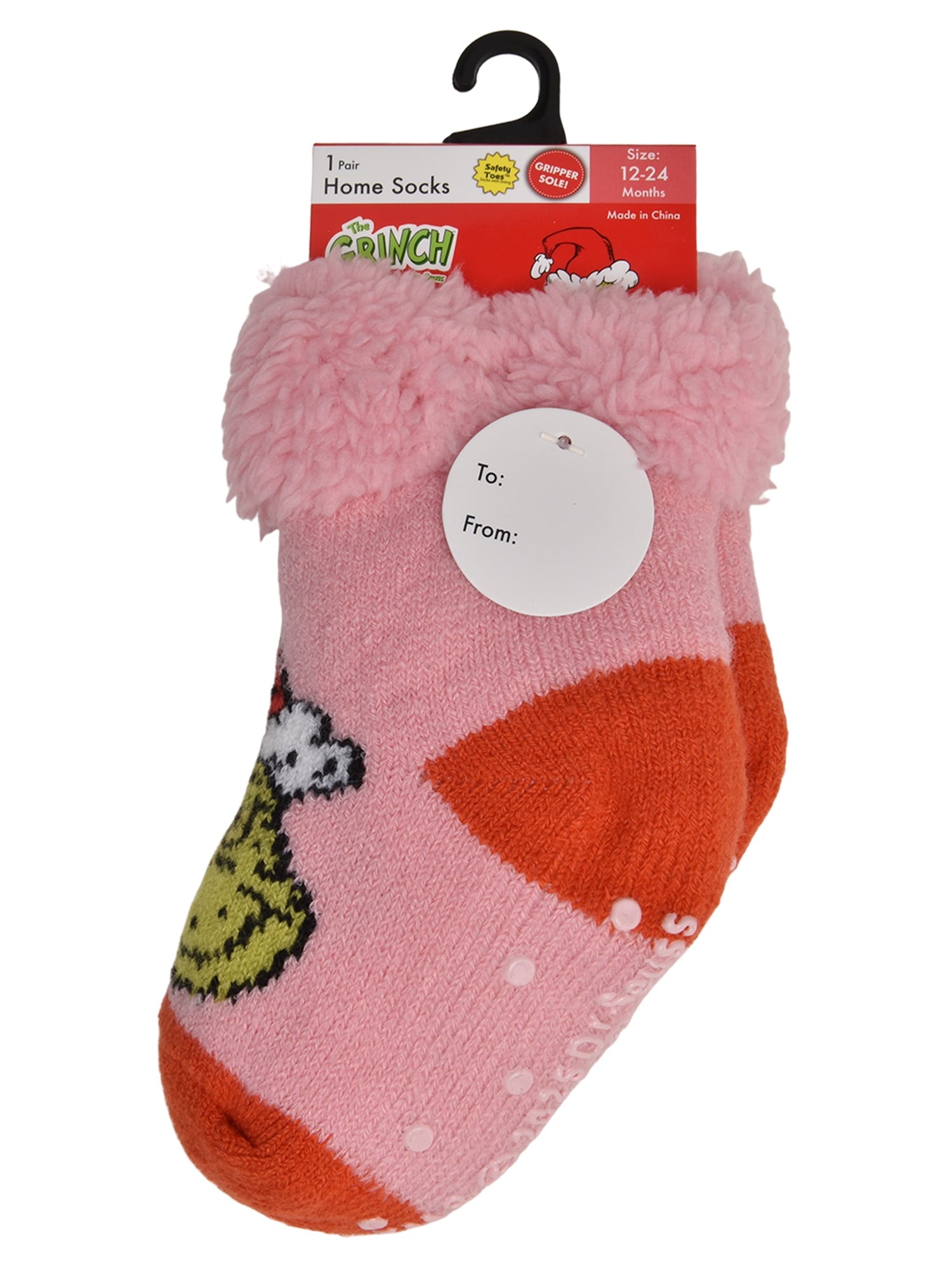 Character Toddler Fleece- Lined Cozy Sock, Sizes 12M- 5T
